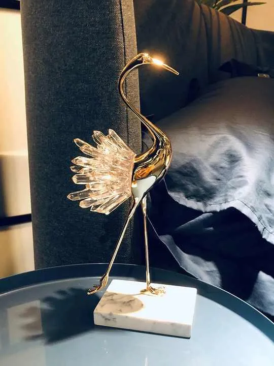 زينة منضدية ذهبية للديكور المنزلي - Gold Tabletop Ornament Home Decor