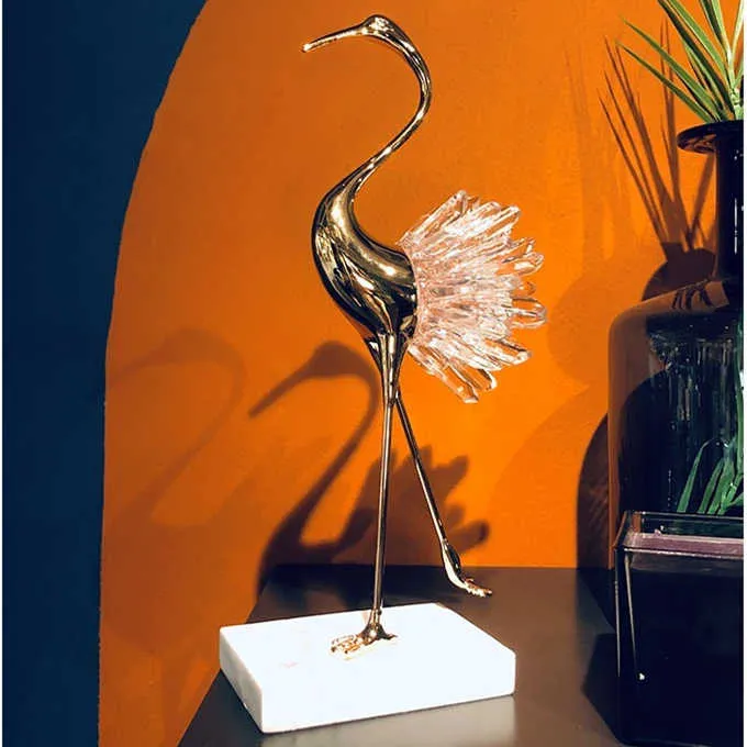 زينة منضدية ذهبية للديكور المنزلي - Gold Tabletop Ornament Home Decor