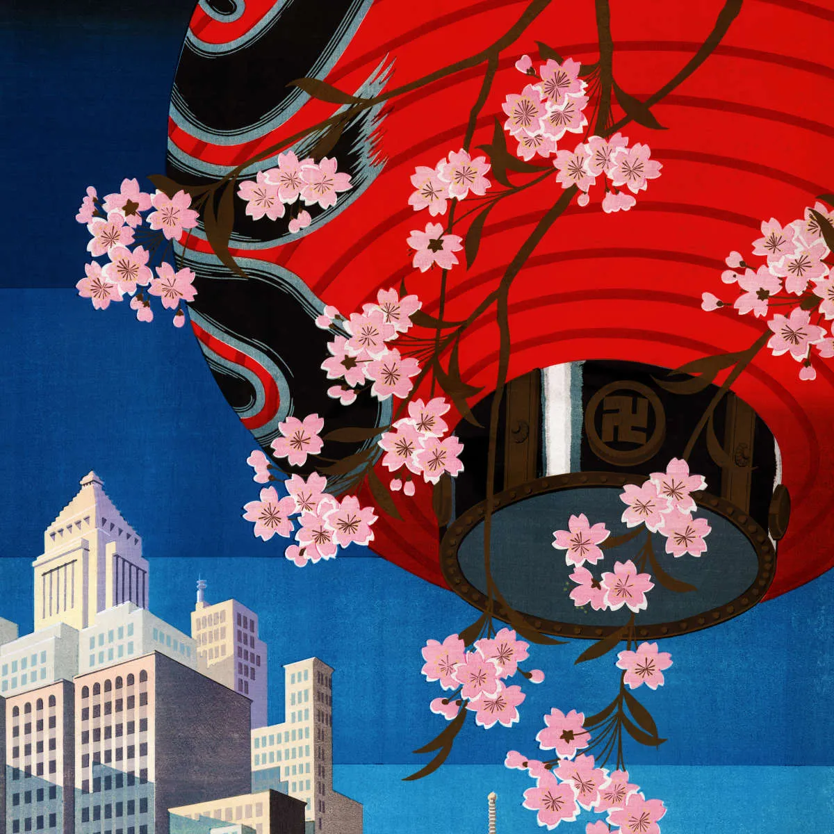 1930s Come To Tokyo Wall Art