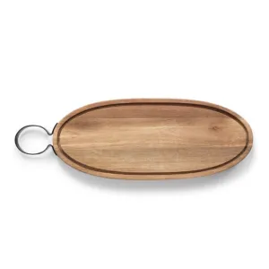 Acacia Wood Serve & Cut Board Long