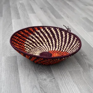 African Wall Basket - Ugandan Baskets - M03