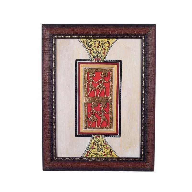 Ajara Dhokra Wall Art