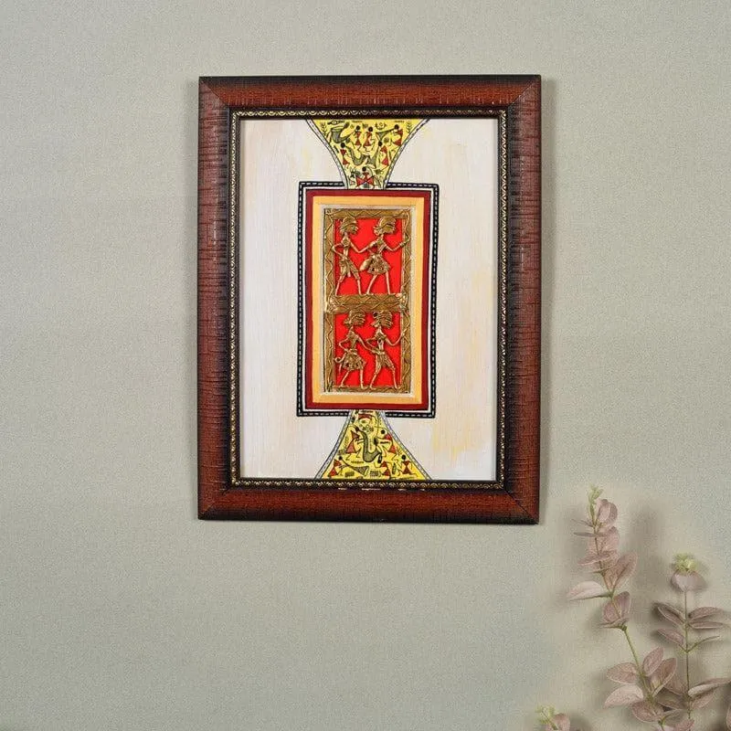 Ajara Dhokra Wall Art