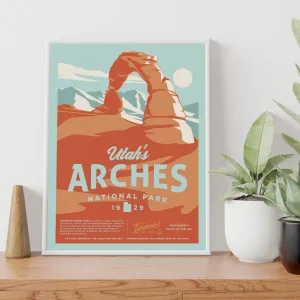 Arches National Park - 12x16 Poster