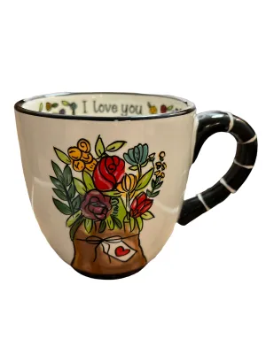 Best Mom Bouquet Mug