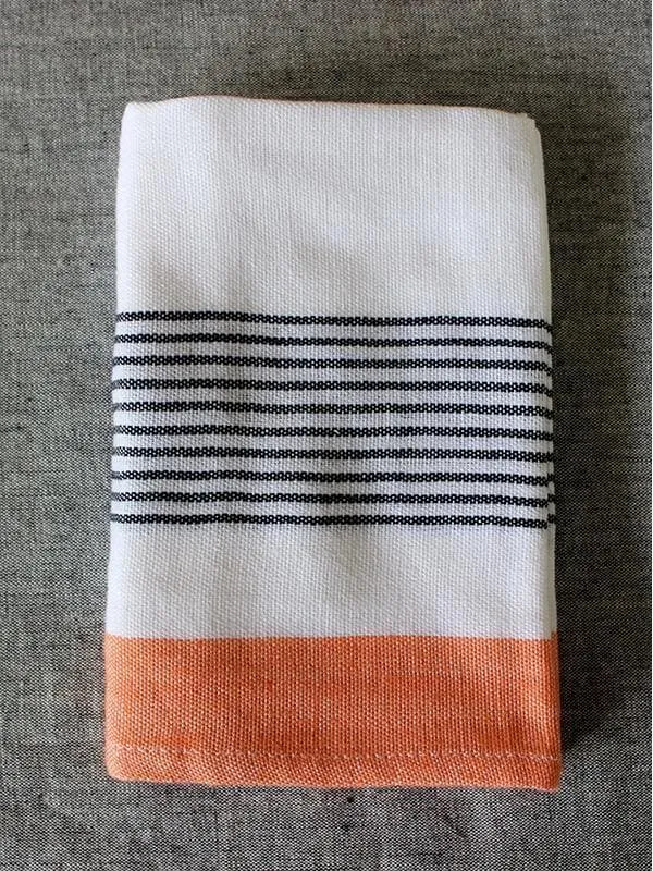 Block Stripe Face Towel