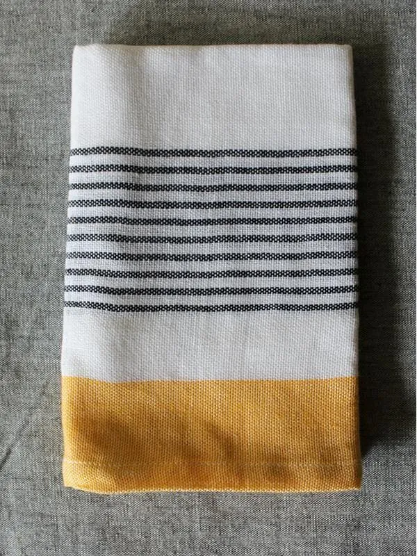Block Stripe Face Towel