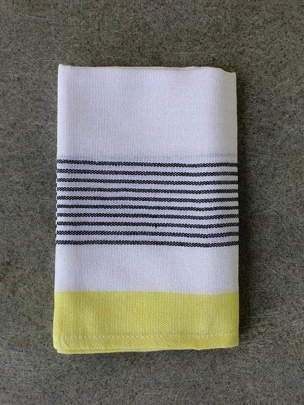 Block Stripe Face Towel