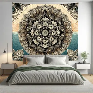 Bohemian Brilliant Touch Indian Mandala Tapestry Psychedelic Wall Hanging Boho Decor