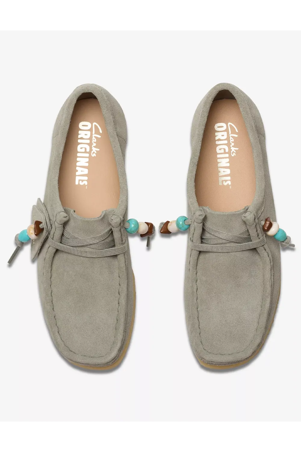 Clarks Wallabee in Sage Green Slate