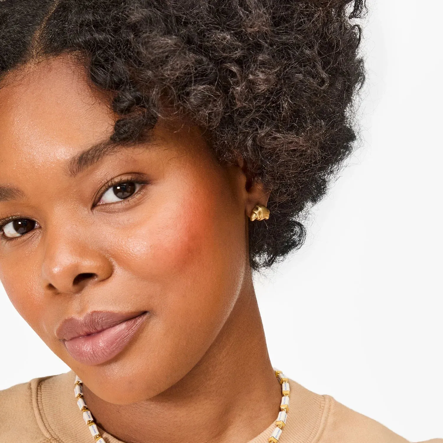 Croissant Studs (Vintage Gold)