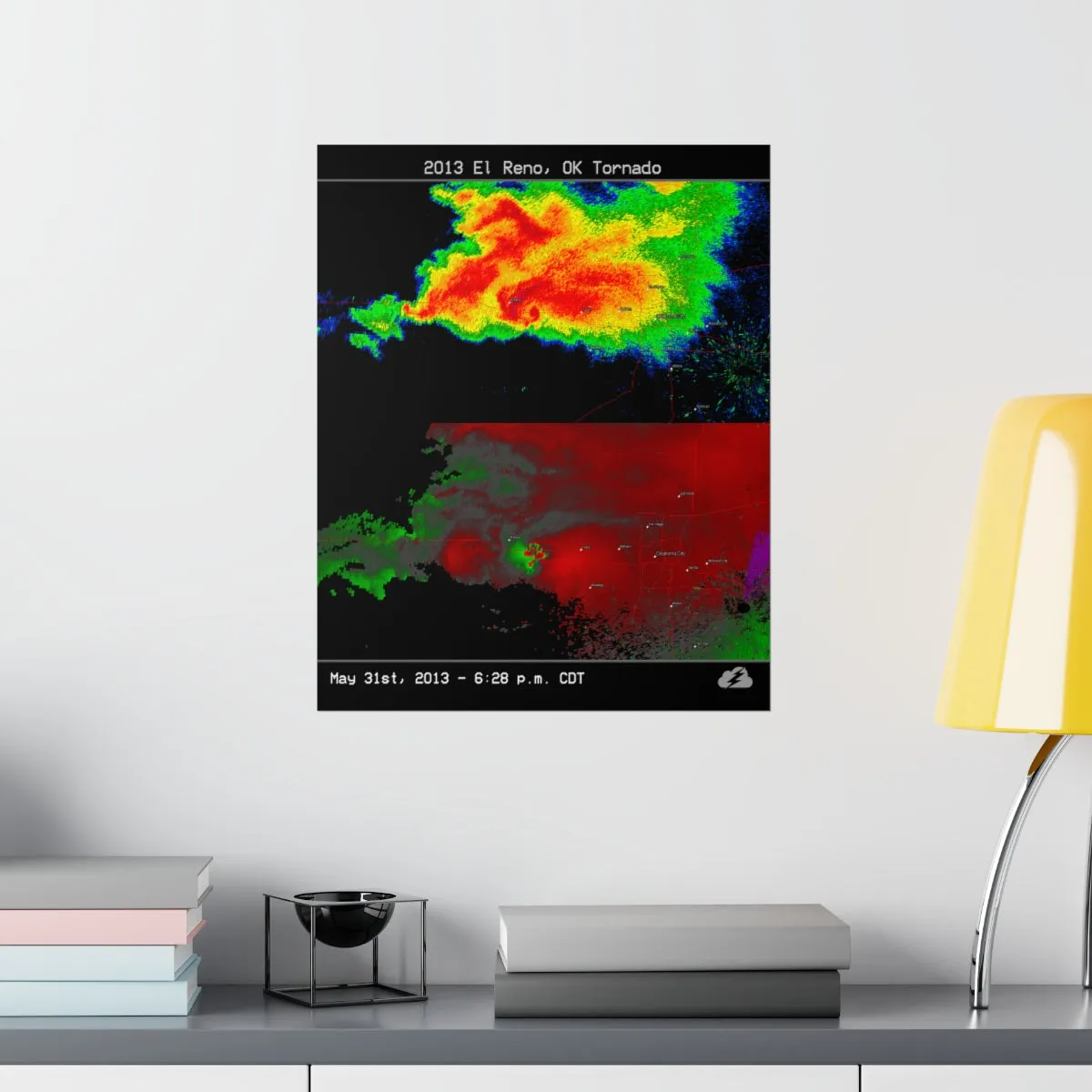 El Reno, OK 2013 Tornado Poster