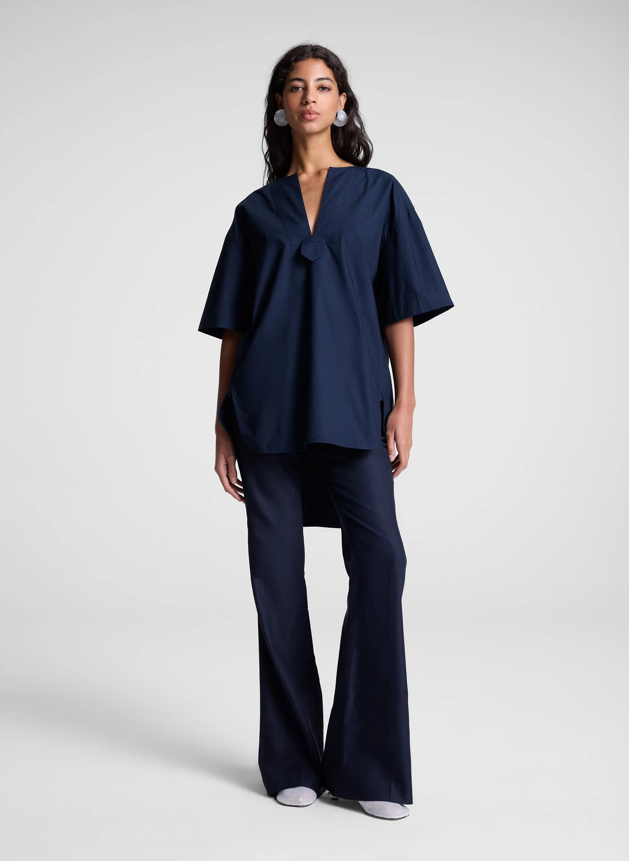 Erin Cotton Poplin Top