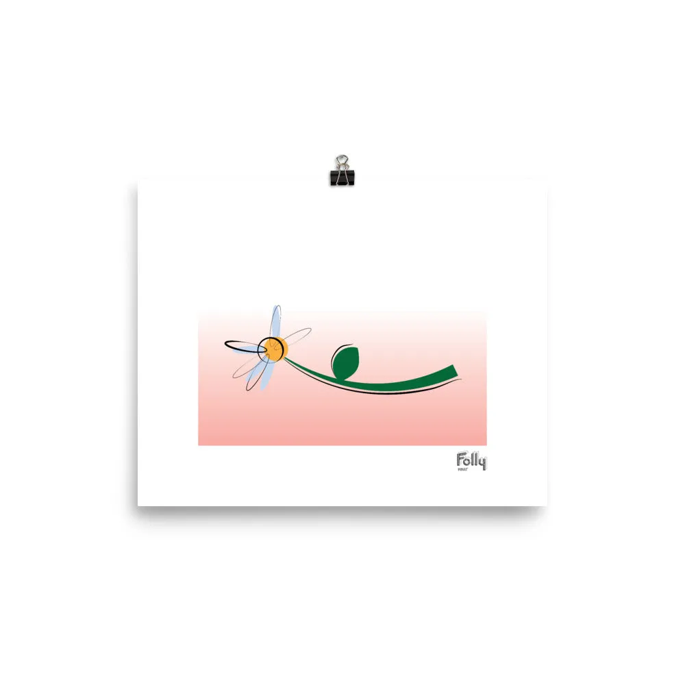 Flower B 8x10 w/o Frame