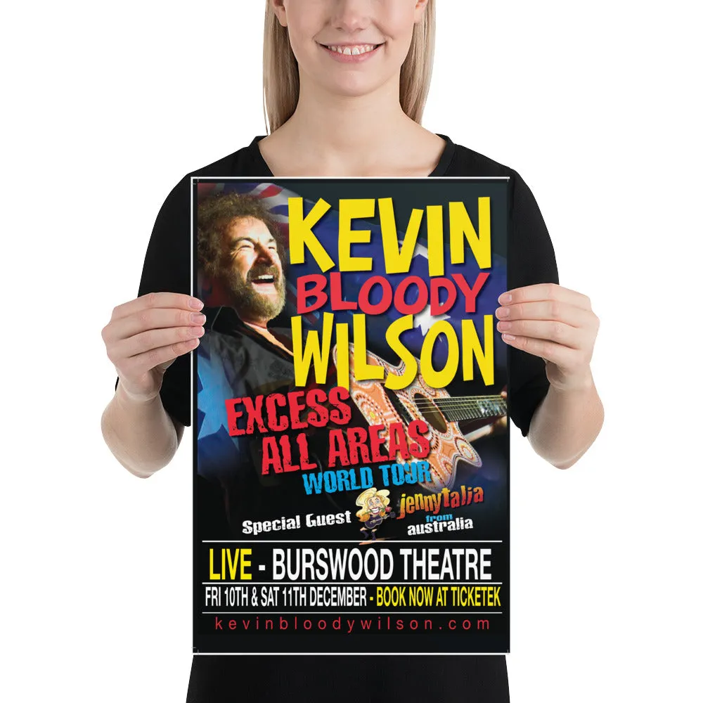 KBW EXCESS ALL AREAS Show Poster