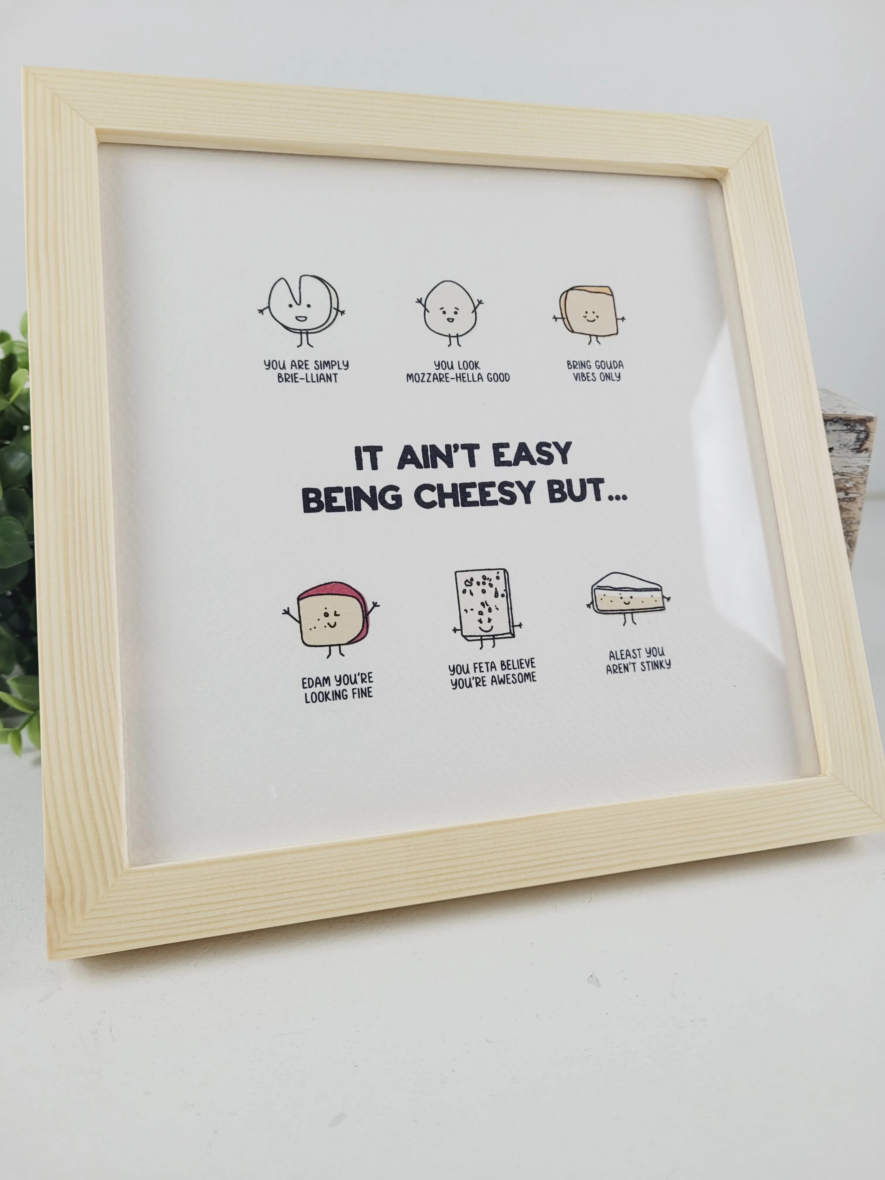 Pamplemoose Design, Framed Wall Prints (9x9)