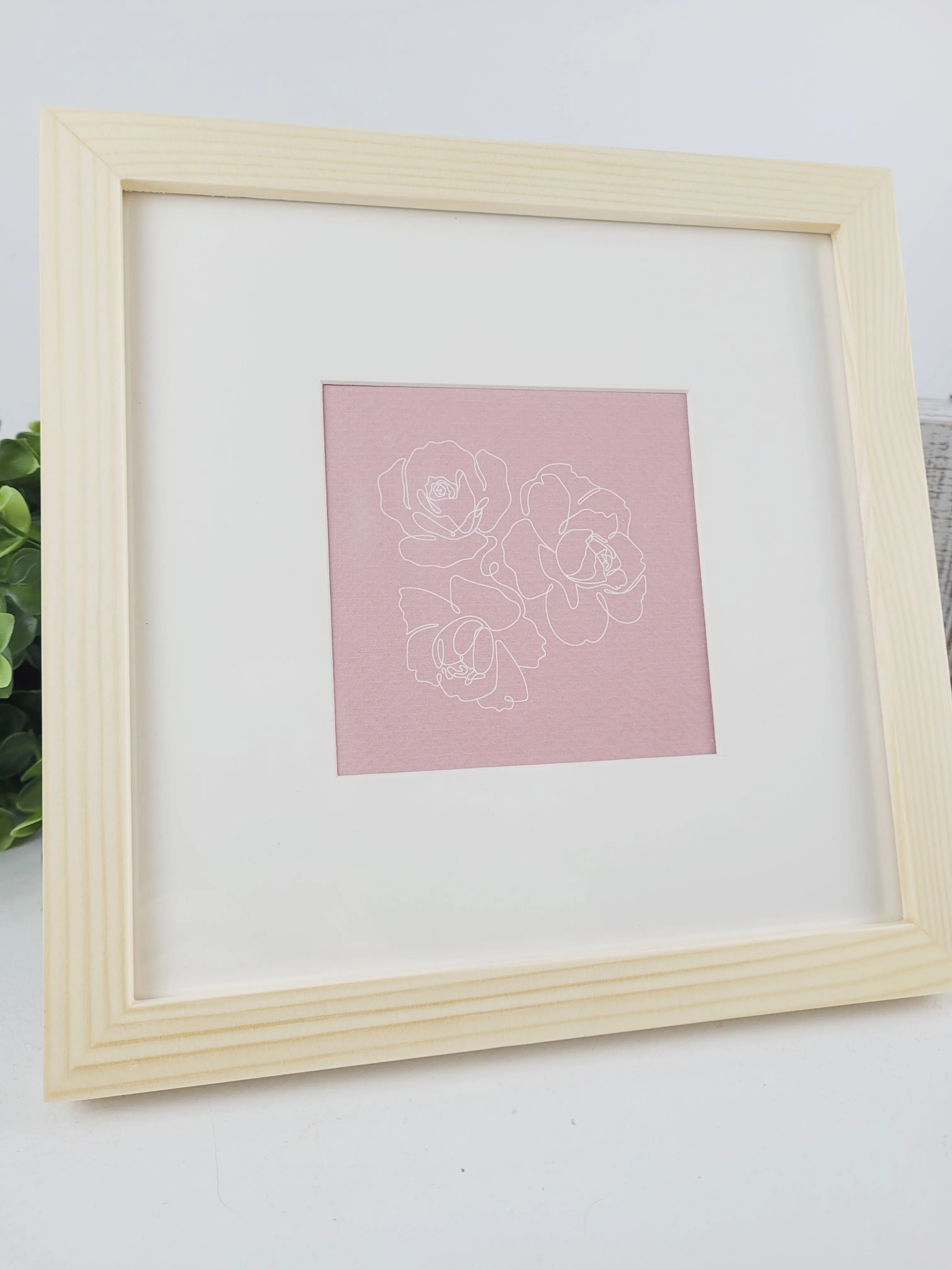 Pamplemoose Design, Framed Wall Prints (9x9)