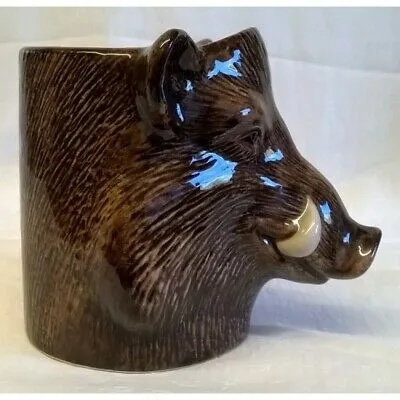 Quail Ceramics: Pencil Pot: Wild Boar