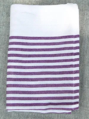 Quarter Stripe Face Towel