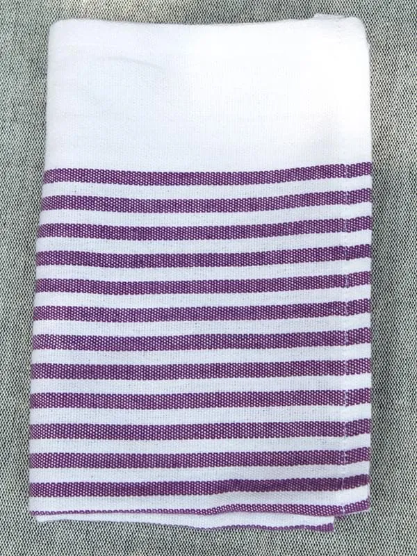 Quarter Stripe Face Towel