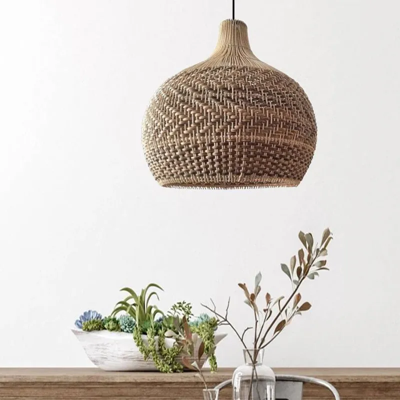 Rattan Pendant Light Interior Design