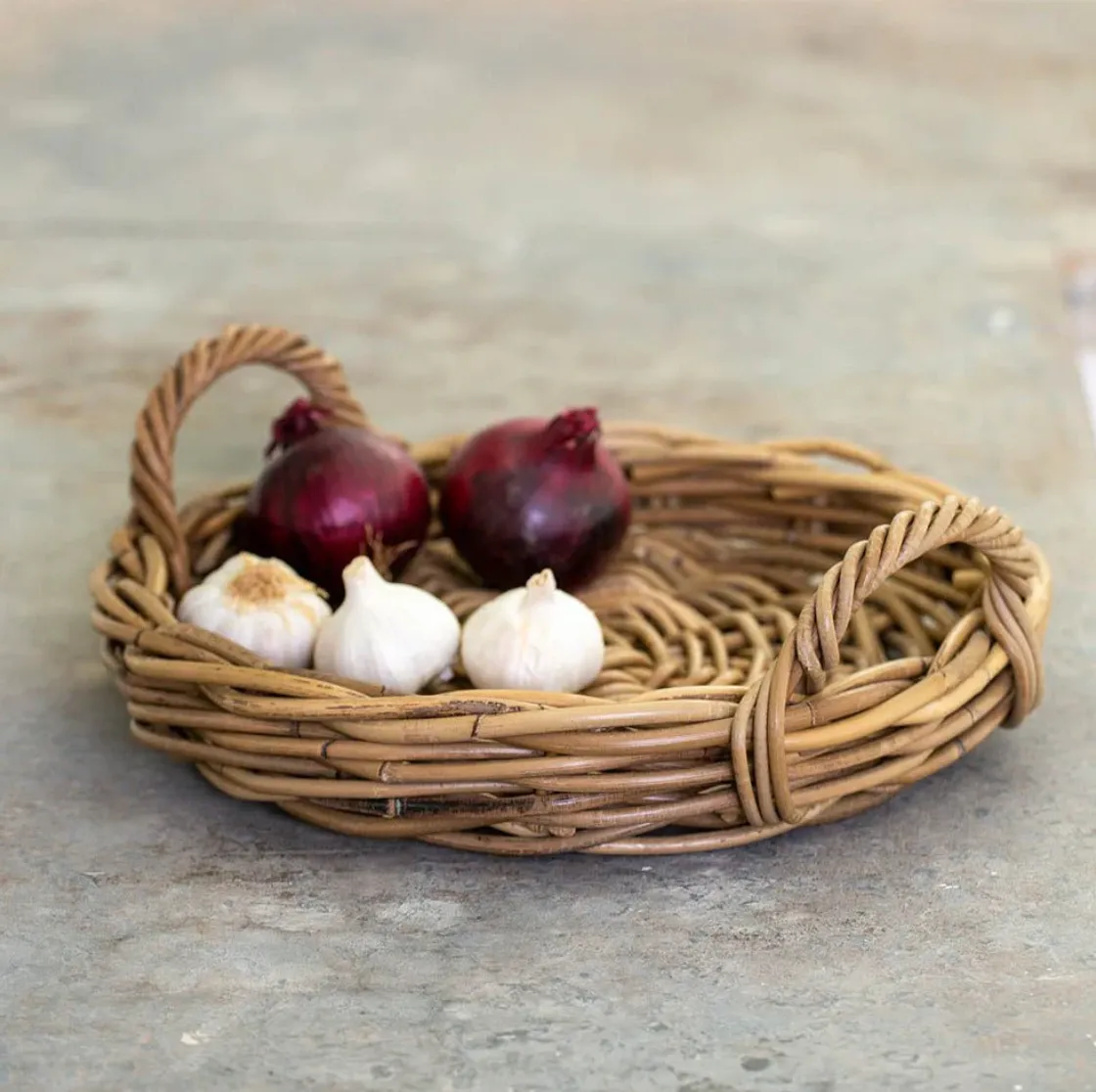 Round Kubu Tray