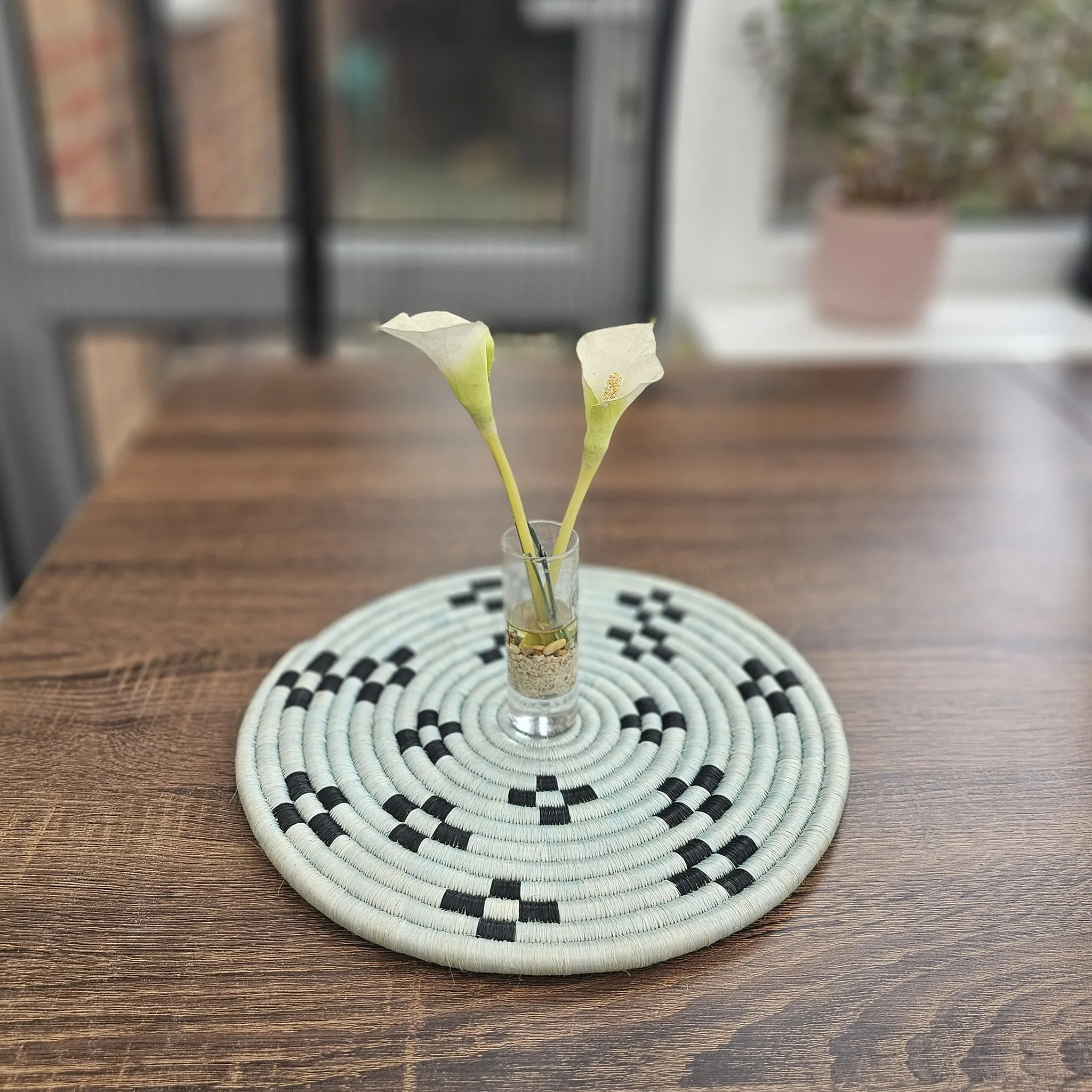 Rwandan basket - African wall basket - Mugisha