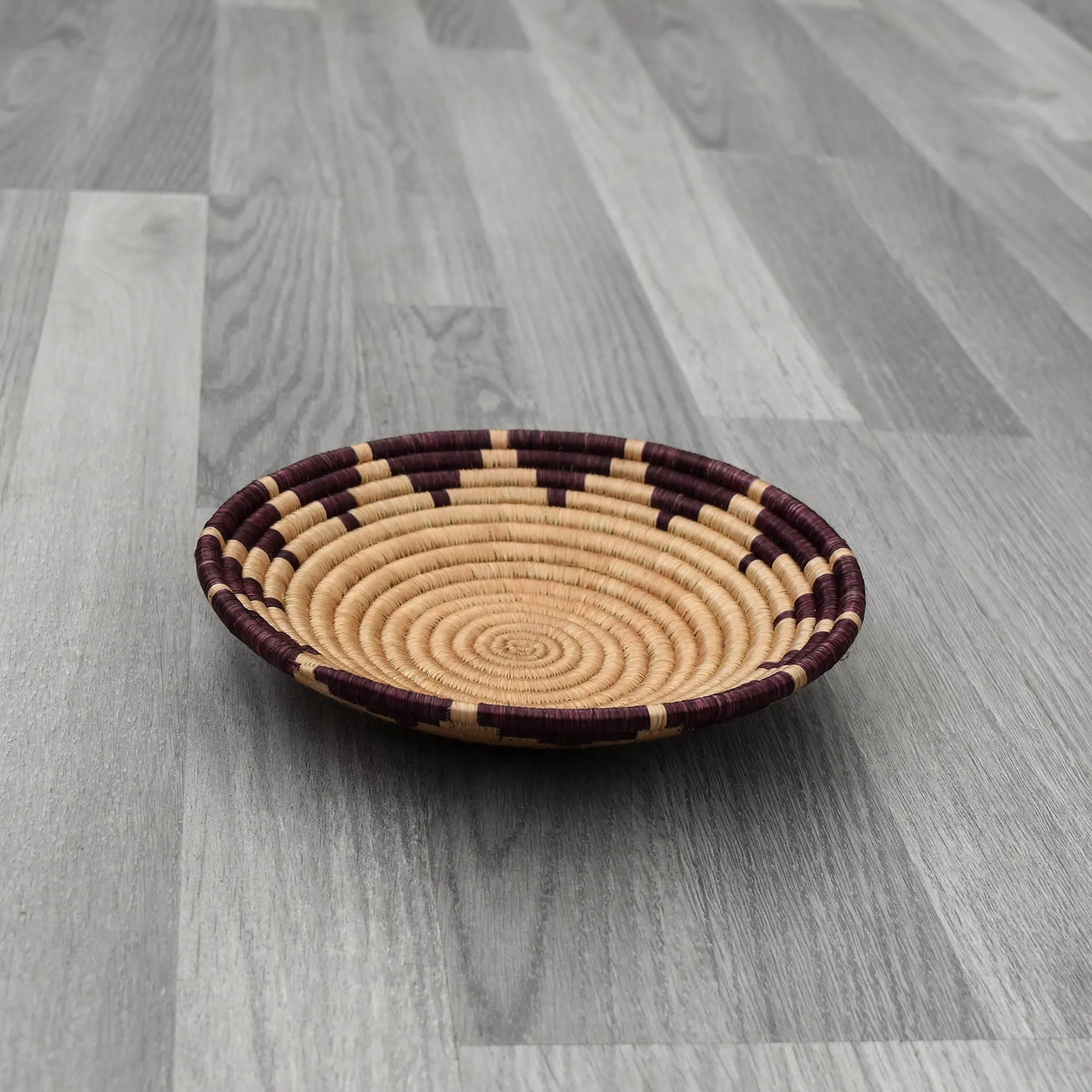 Rwandan basket - African wall basket - SM3
