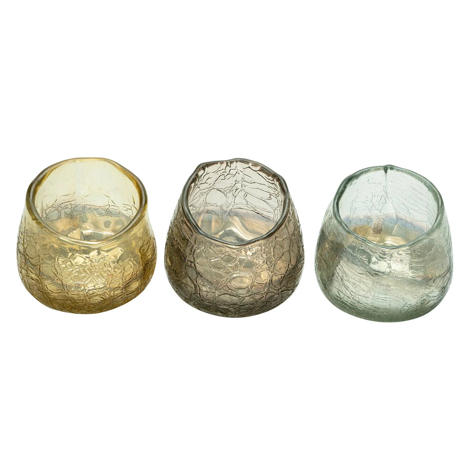 Tinsel Candleholder S/3