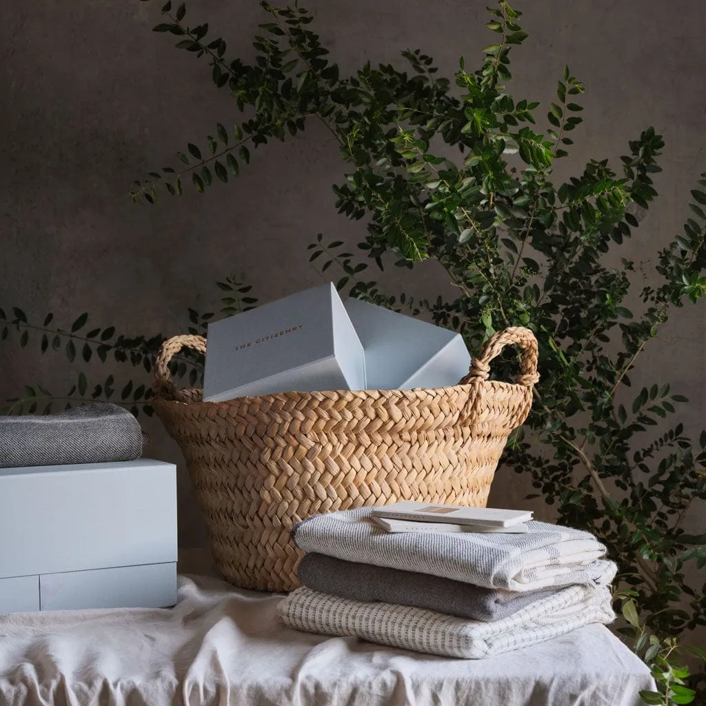 Totora Floor Basket