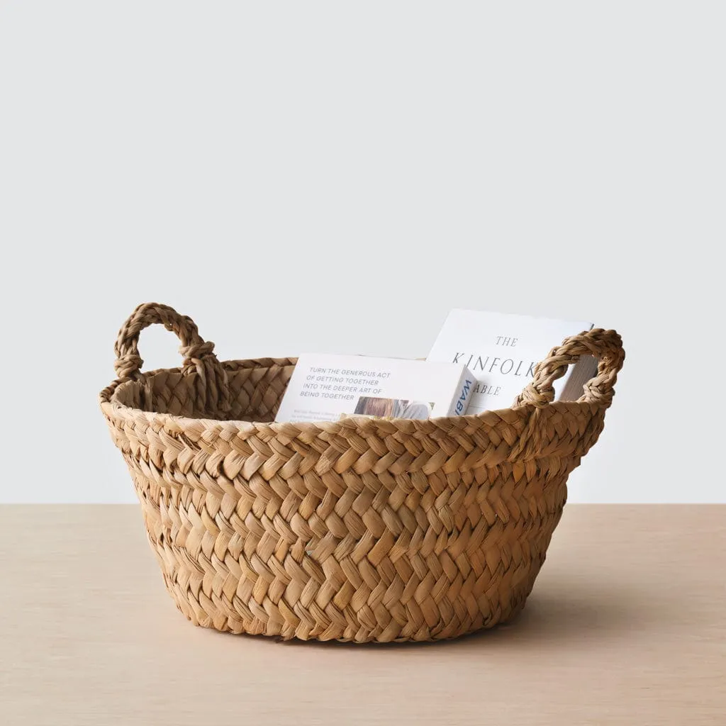 Totora Floor Basket