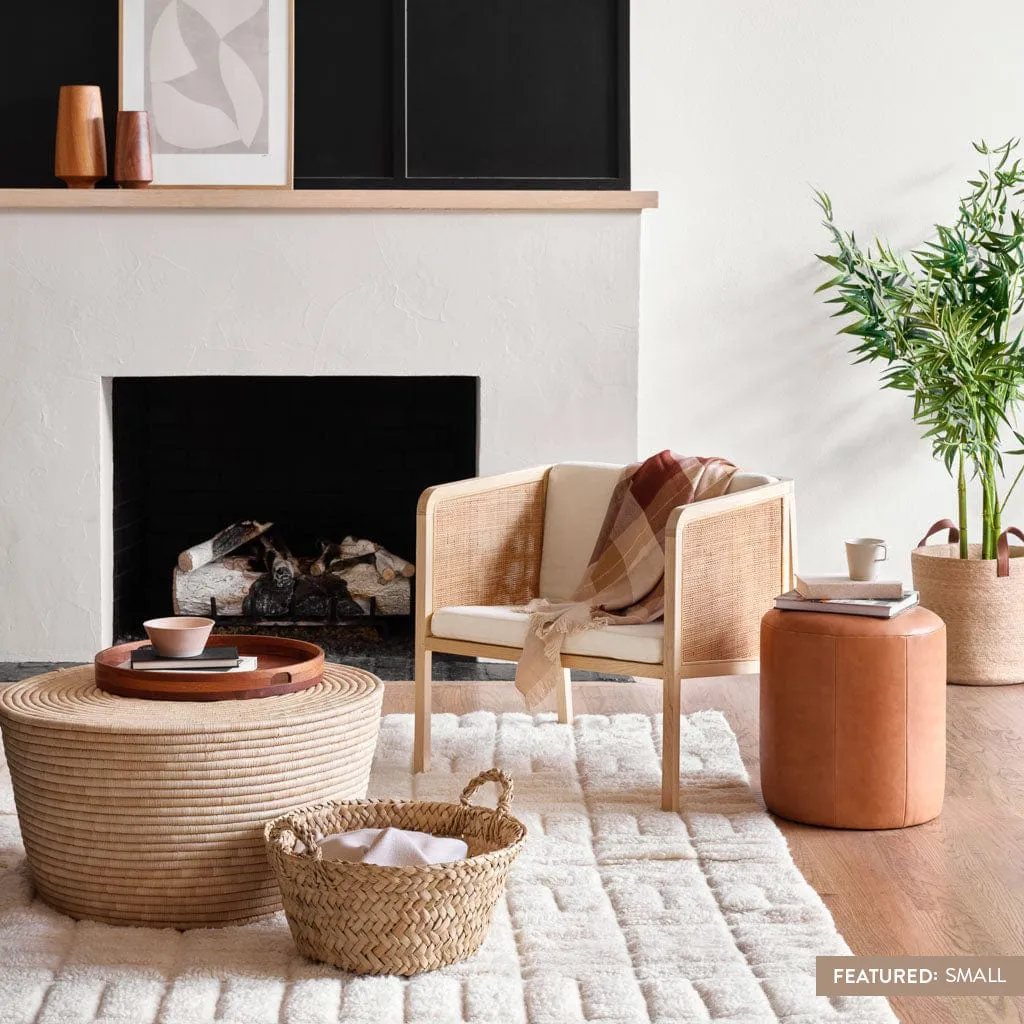 Totora Floor Basket