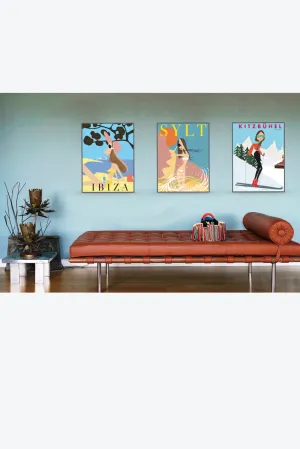 Travel Poster Set "One"